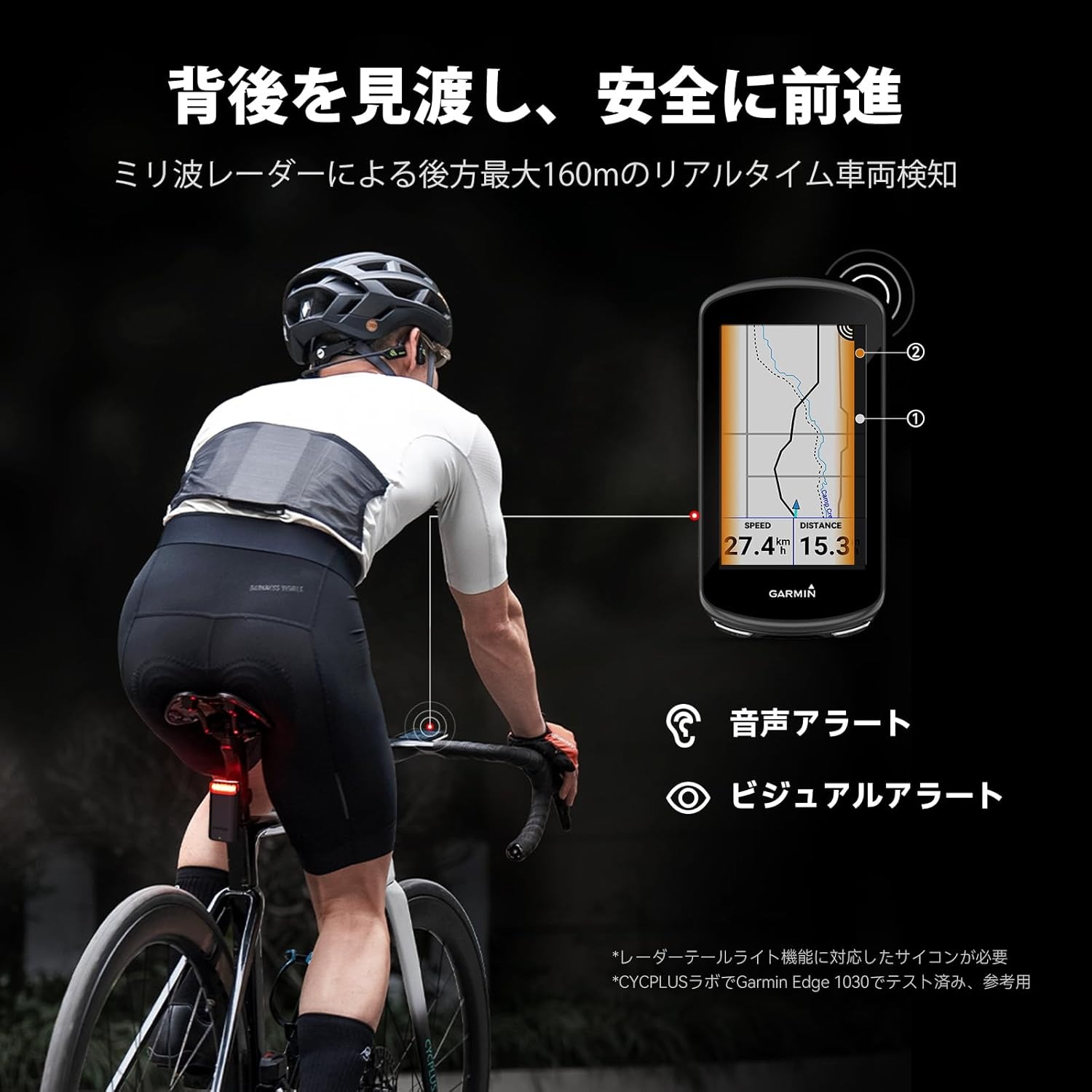 楽天市場】CYCPLUS サイクプラス L7 リアライト レーダー ブレーキ感知
