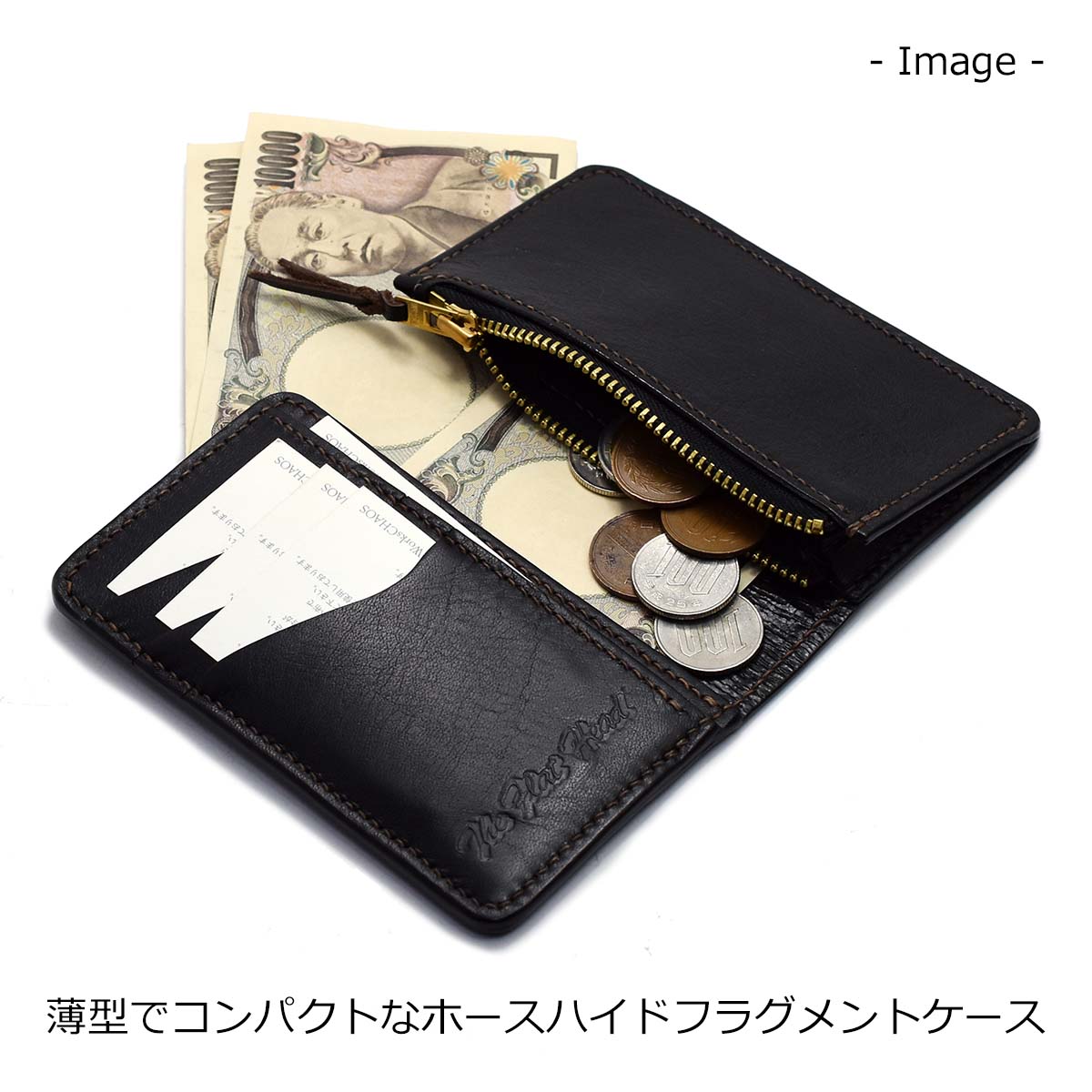 楽天市場】【THE FLAT HEAD 正規取扱店】ホースハイド フラグメント