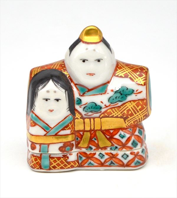 楽天市場】香合 色絵 立雛 高野昭阿弥作（木箱） : 茶道具商 左座園