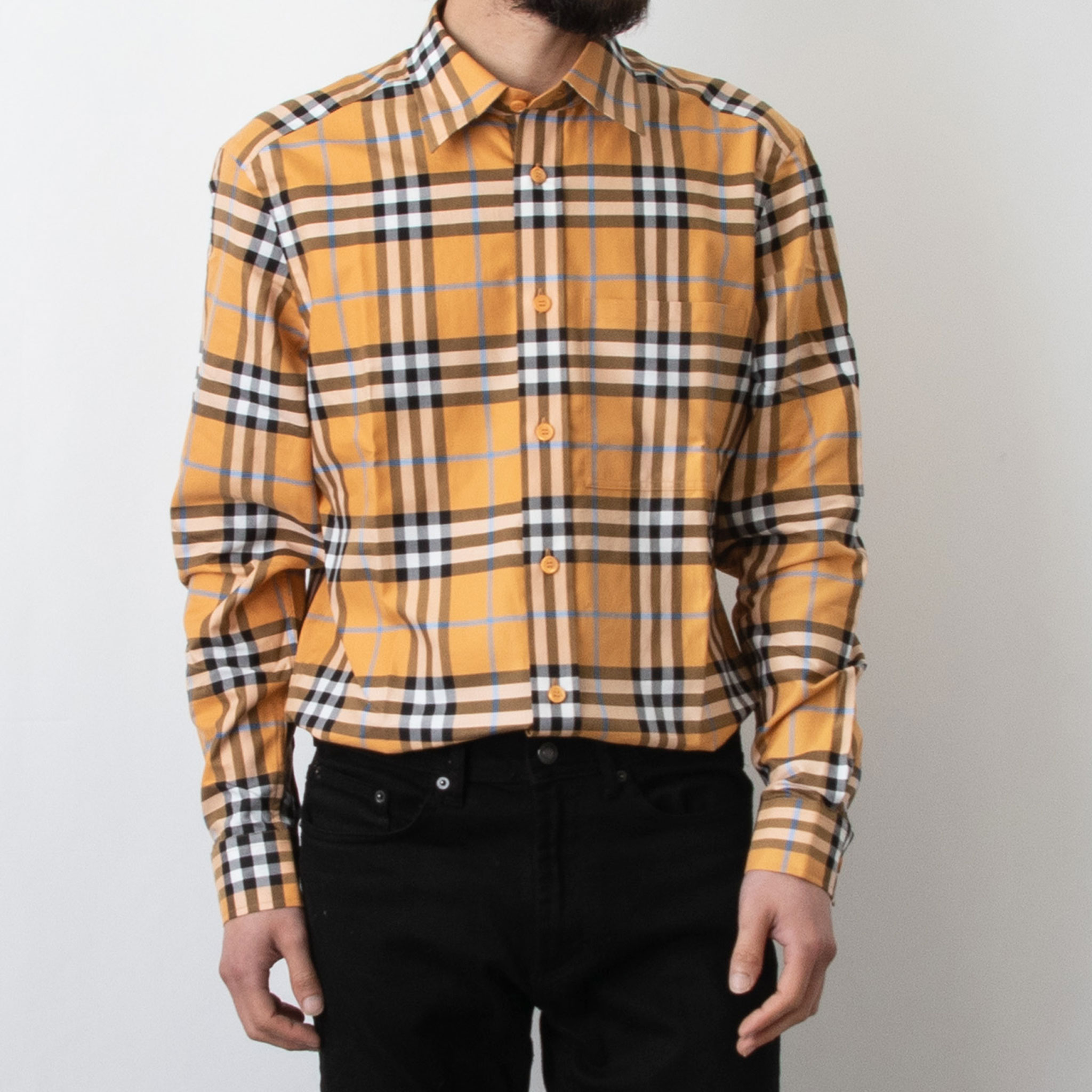 楽天市場】バーバリー BURBERRY メンズ 長袖シャツ CAXBRIDGE