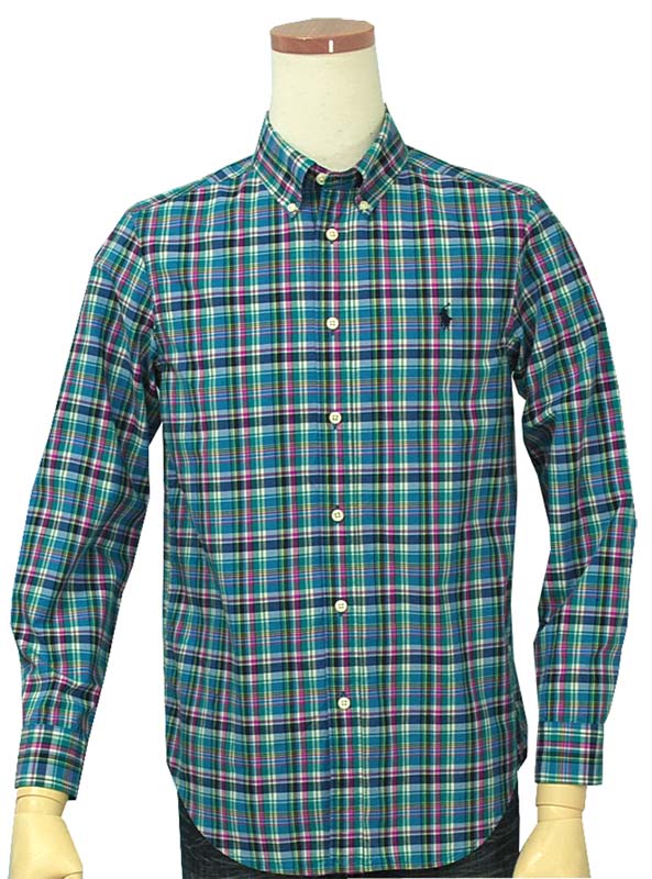 楽天市場】POLO by Ralph Lauren Boy'sラルフローレンマドラスチェック