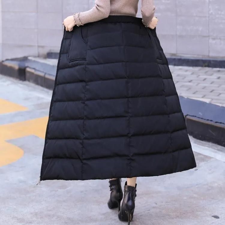 楽天市場】送料無料 巻きスカート 中綿スカート レディース ロング丈