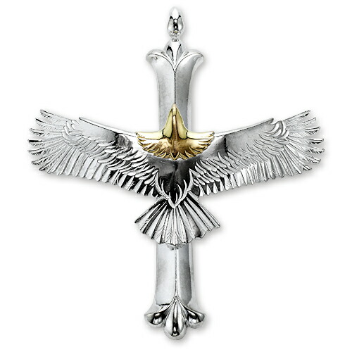 楽天市場】【鷲見太郎 Pendant ペンダント】クロスペンダントw/K18