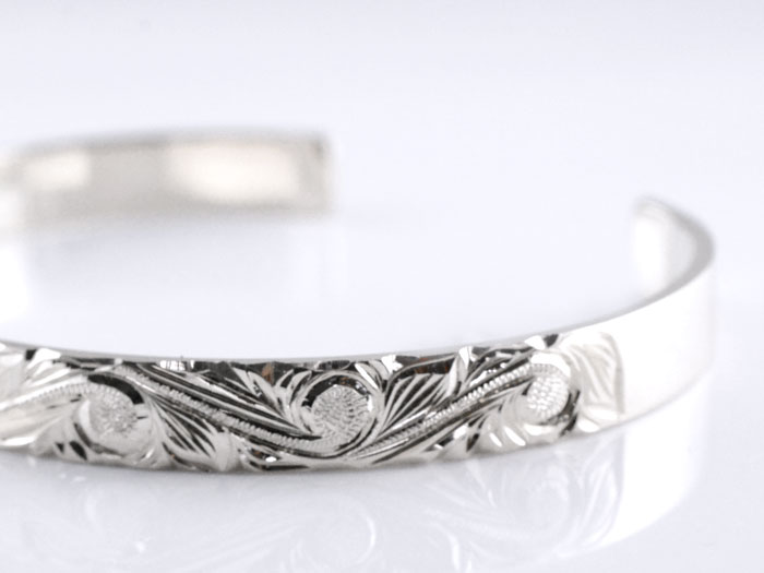 楽天市場】ハワイアンジュエリー メンズ シルバー バングル ハワイアン