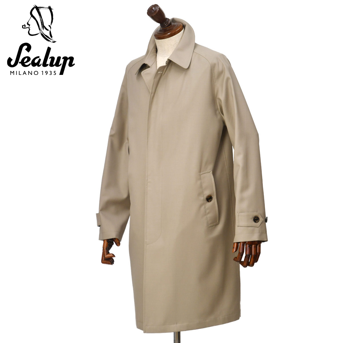 楽天市場】SEALUP【シーラップ】ステンカラーコート 11518SEU 7589 119