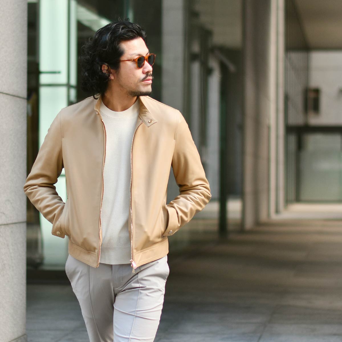 楽天市場】EMMETI【エンメティ】シングルライダースジャケット JURI