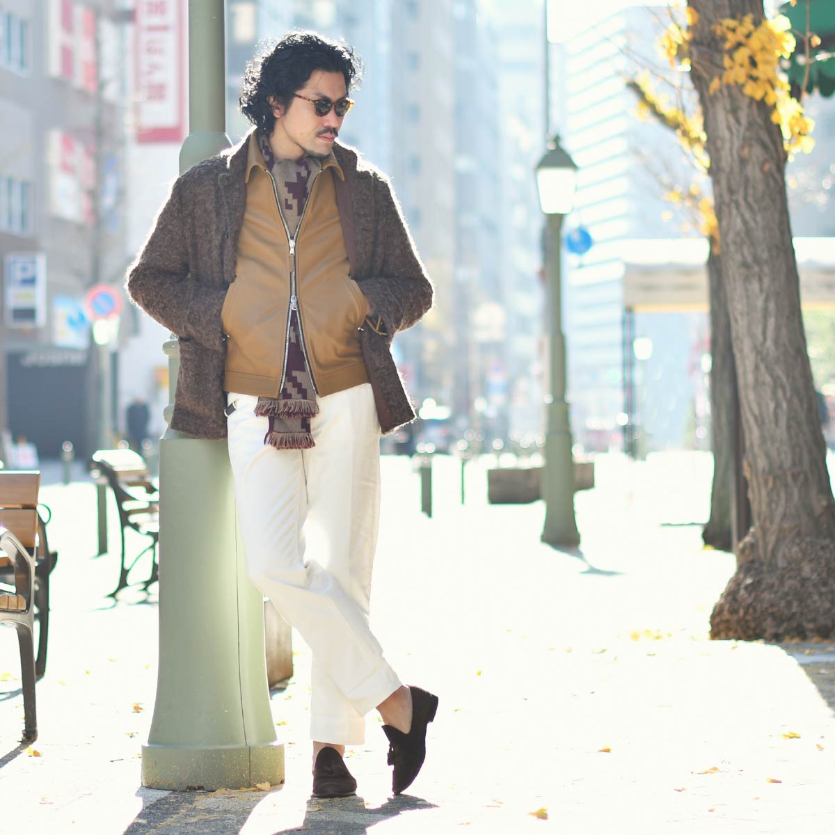 楽天市場】EMMETI【エンメティ】襟付きシングルライダースジャケット