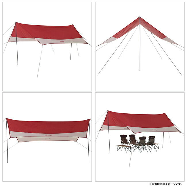 楽天市場】☆LOGOS ロゴス 2022LIMITED タープヘキサ440 (難燃RS