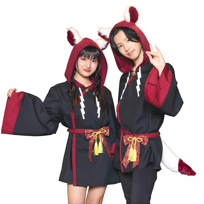 楽天市場】【公式】コスプレ ハロウィン COSCHU！ 稲荷様パーカー