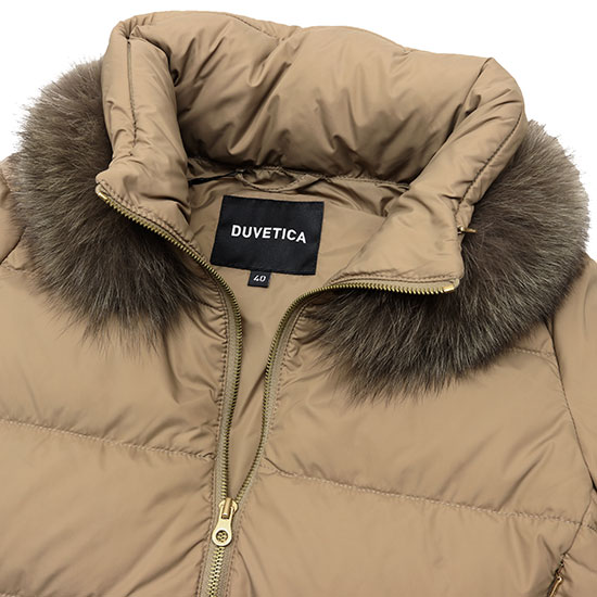 楽天市場】DUVETICA デュベティカ フォックスファー2WAYミドル丈ダウン