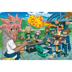 楽天市場】500ラージピース イナズマイレブン バーベキューやろうぜ