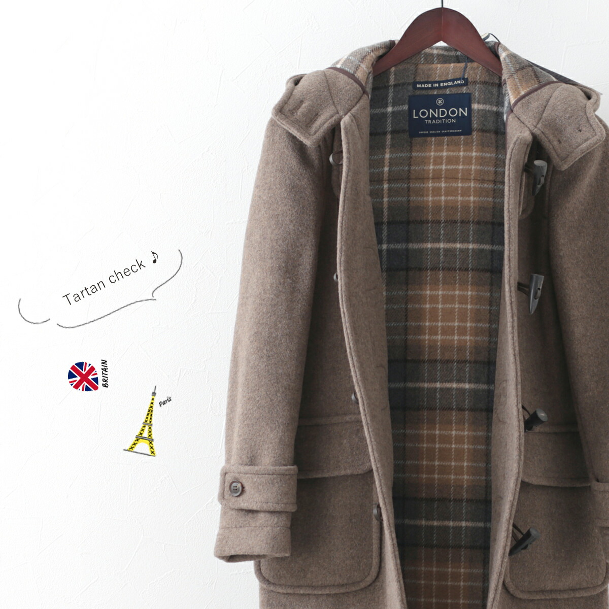 楽天市場】LONDON TRADITIONAW レディース ロングダッフルコート M-11