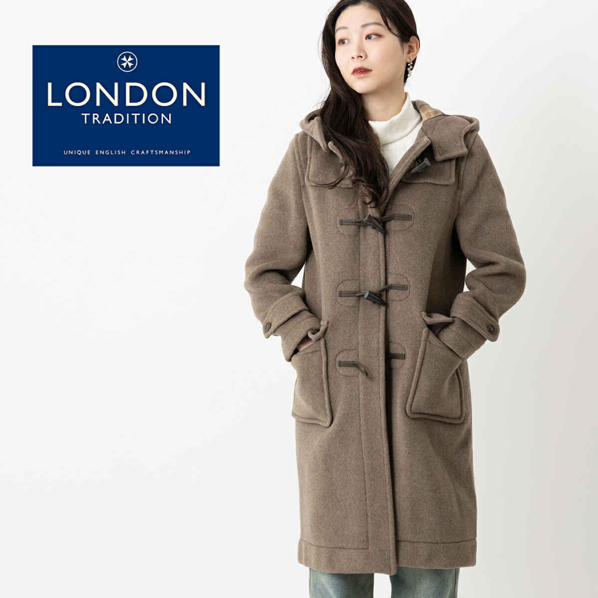 楽天市場】LONDON TRADITIONAW レディース ロングダッフルコート M-11