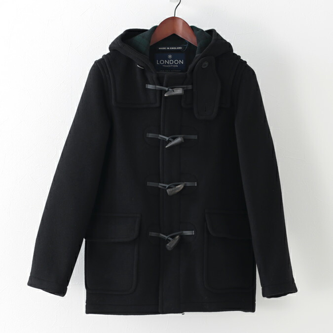 楽天市場】LONDON TRADITION メンズ スリムショートダッフルコート
