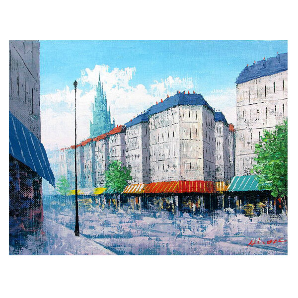 額縁付き 広瀬和之 F12 油彩画 雲仙 額縁付き 広瀬和之 F12 油彩画 雲仙