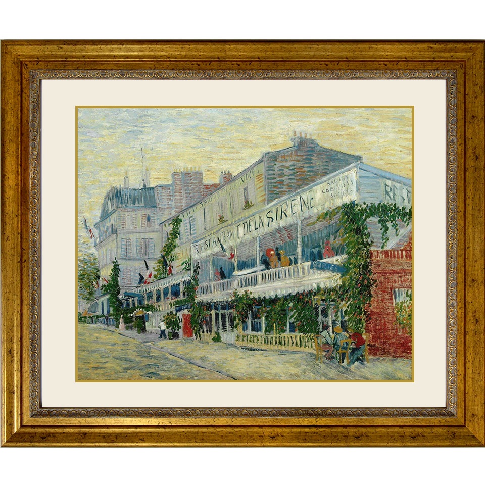 楽天市場】＊ ゴッホ「アニエールのレストラン・ド・ラ・シレーヌ