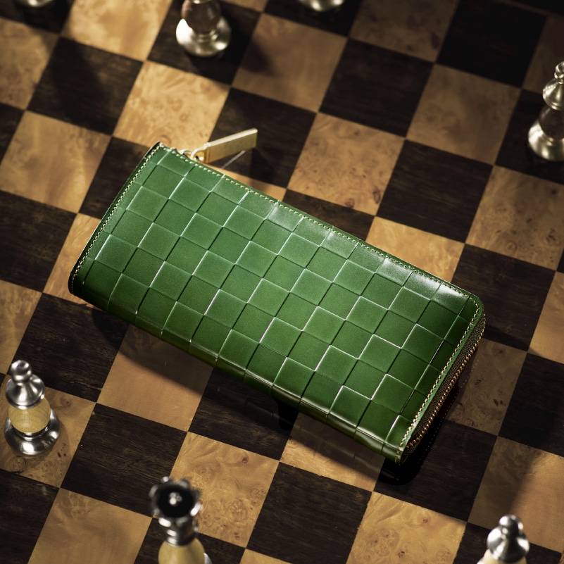 楽天市場】【ココマイスター】チェスボード・クイーン コードバン 長