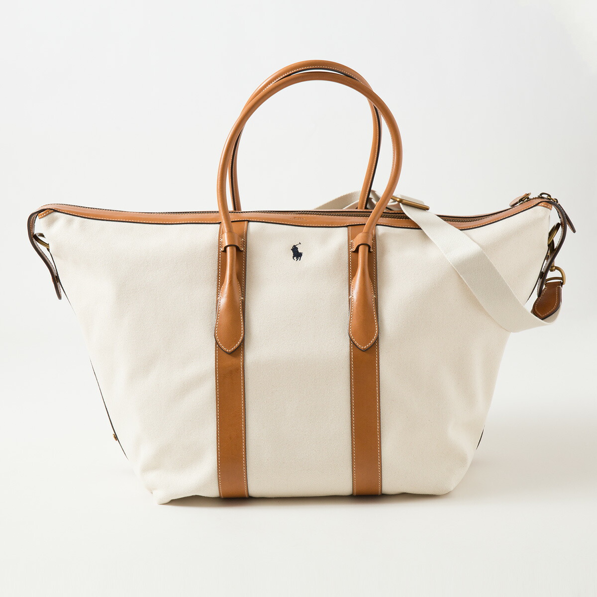 楽天市場】ポロ ラルフローレン 巾着付 大容量 ジップ トートバッグ