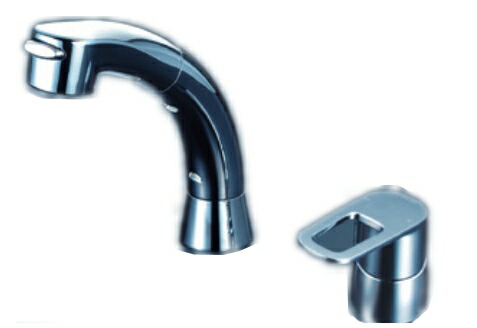 楽天市場】KVK FSL121DET シングルレバー式洗髪シャワー eレバー