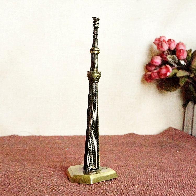 楽天市場】着後レビューで特典☆ 東京スカイツリー建筑模型置物東京