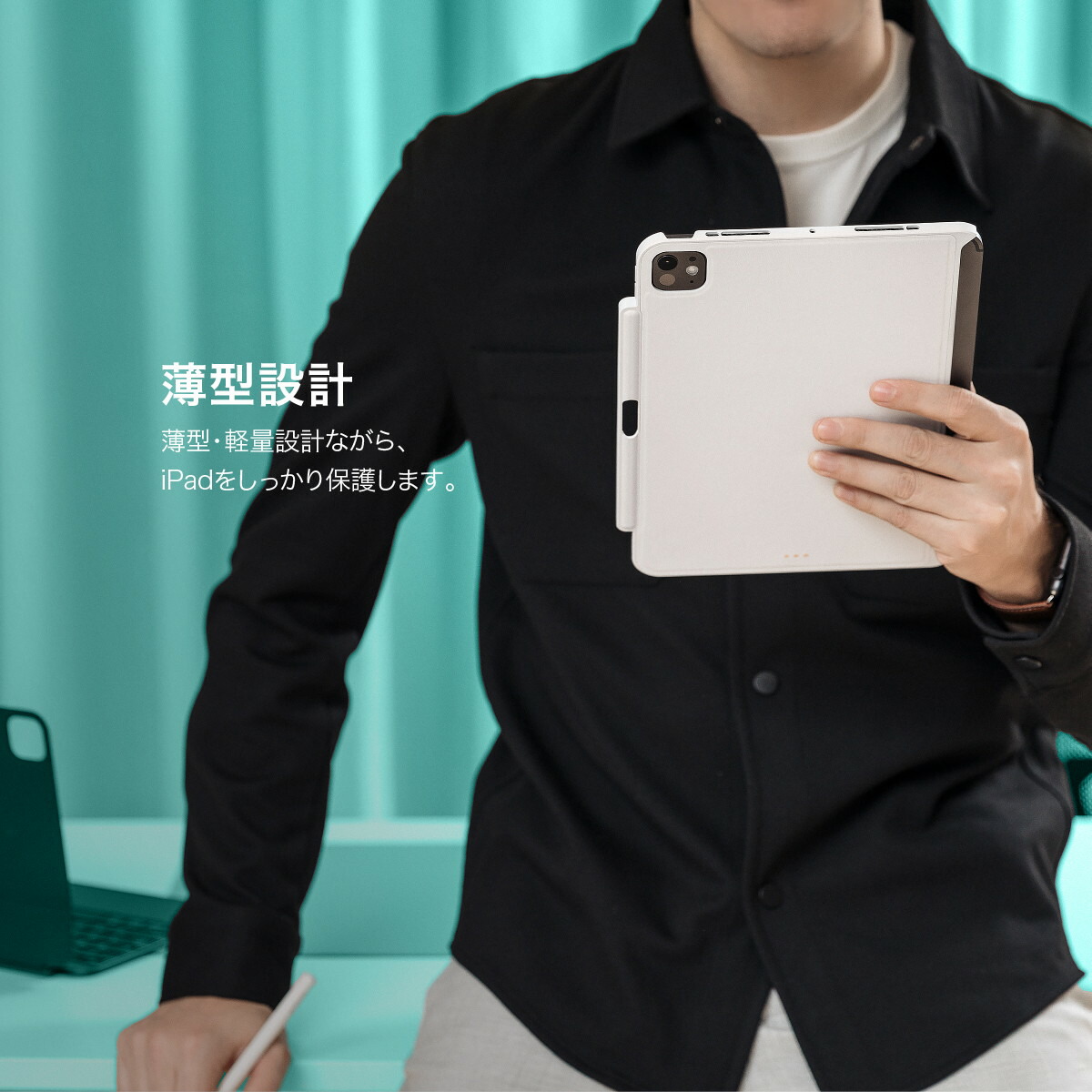 楽天市場】iPad Air 13インチ M3 M2 iPad Pro 12.9 ケース Apple 純正