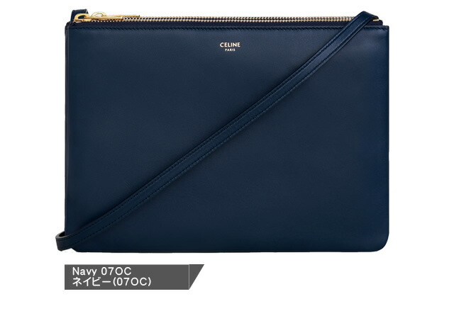 楽天市場】セリーヌ バッグ トリオ ラージ ショルダーバッグ