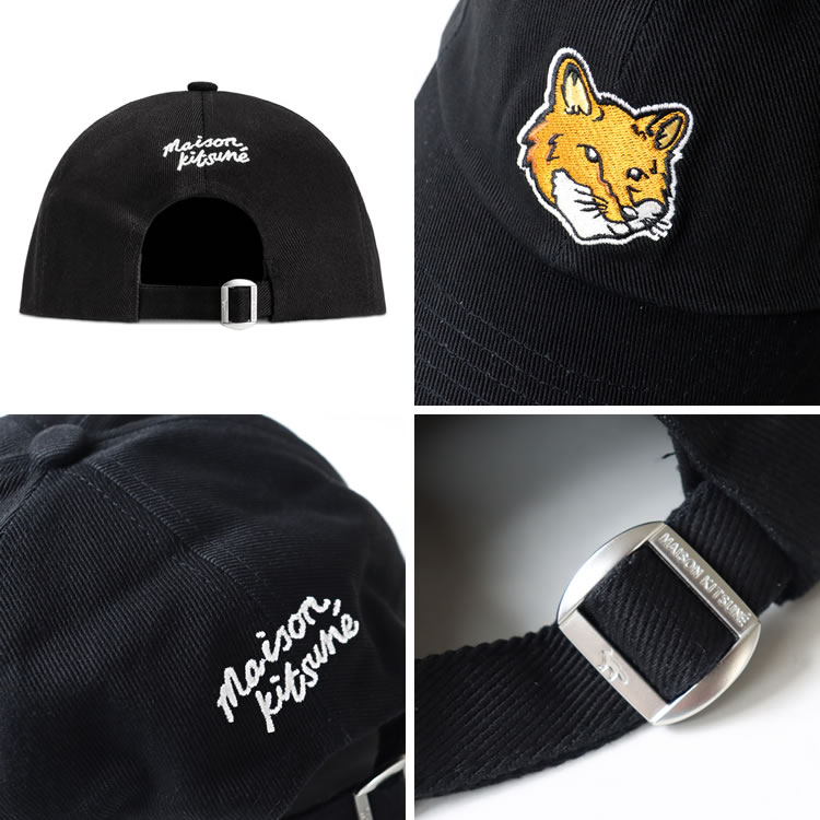楽天市場】【SALE】メゾンキツネ 帽子 キャップ ベースボールキャップ
