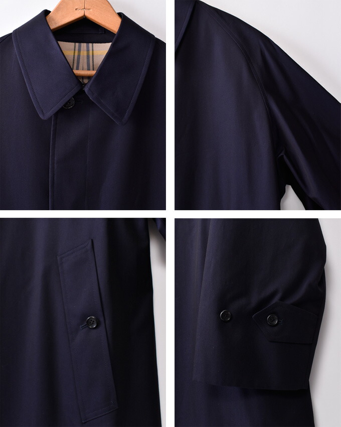 楽天市場】ANATOMICA / SINGLE RAGLAN COAT / GABARDINE / NAVY