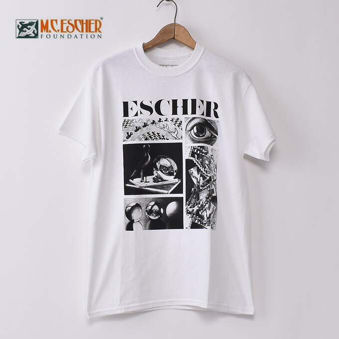 楽天市場】MC Escher (Maurits Cornelis Escher) / COLLAGE PRINT T
