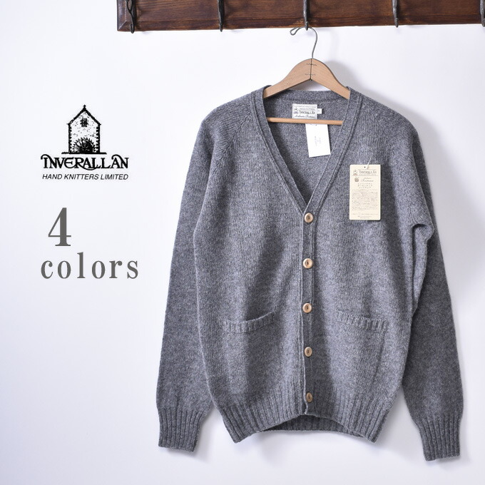 楽天市場】【INVERALLAN】インバーアランSHETLAND CARDIGAN