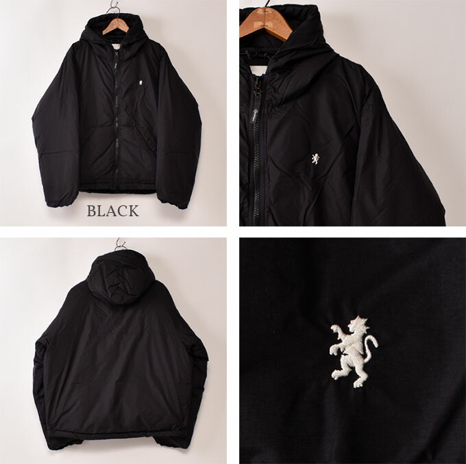 楽天市場】Gymphlex / NYLON FOODED DOWN JACKET (#GY-A0719 DMN) ジム