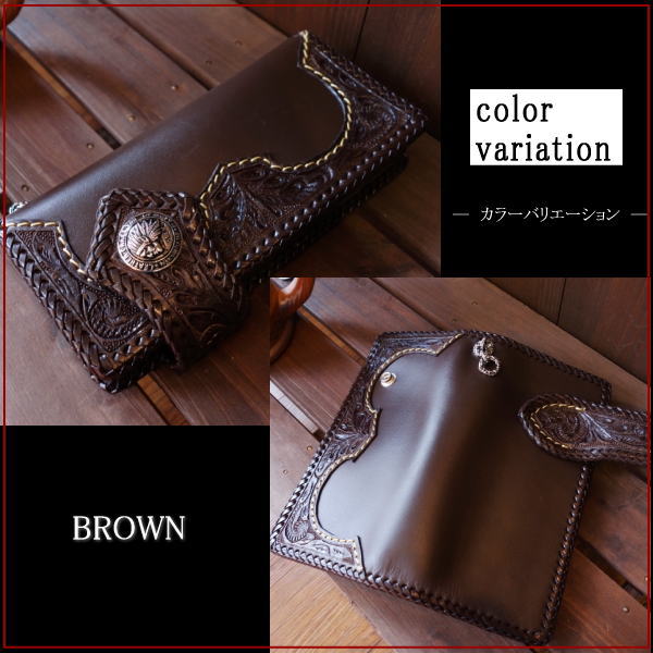 楽天市場】バイカーズウォレット 長財布 ライダース ウォレット レザー