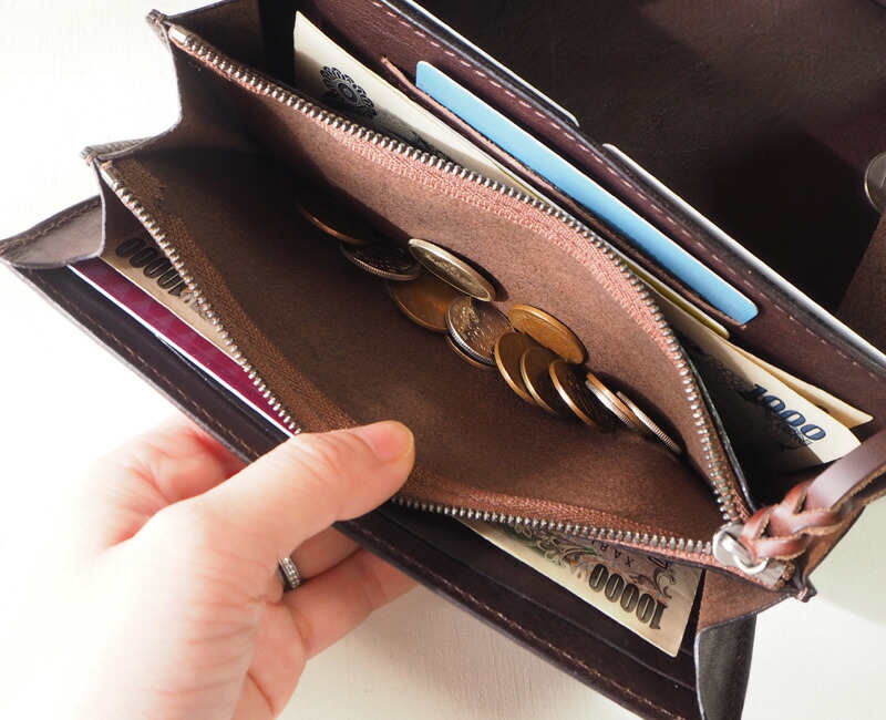 楽天市場】ANNAK（アナック） 栃木レザー ギャルソンロングウォレット