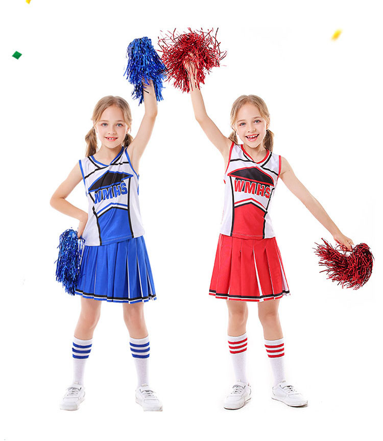 楽天市場】キッズダンス衣装 セットアップ 赤 チアガール 衣装 3点