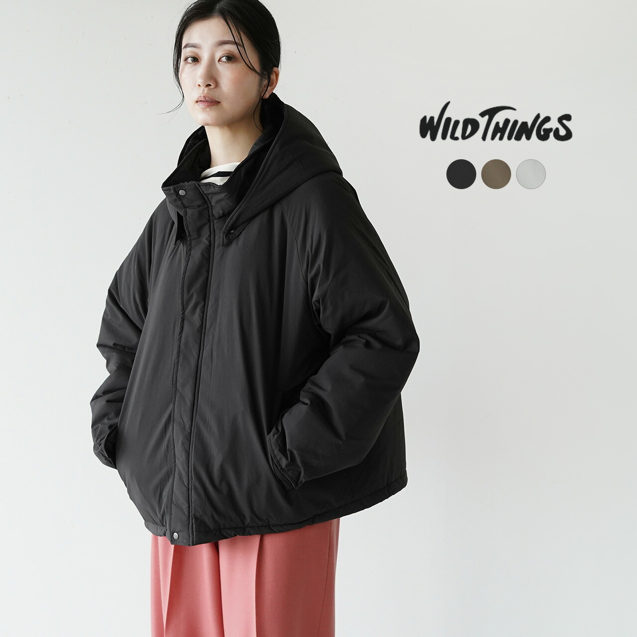 楽天市場】ワイルドシングス WILD THINGS パフ ジャケット PUFF JACKET