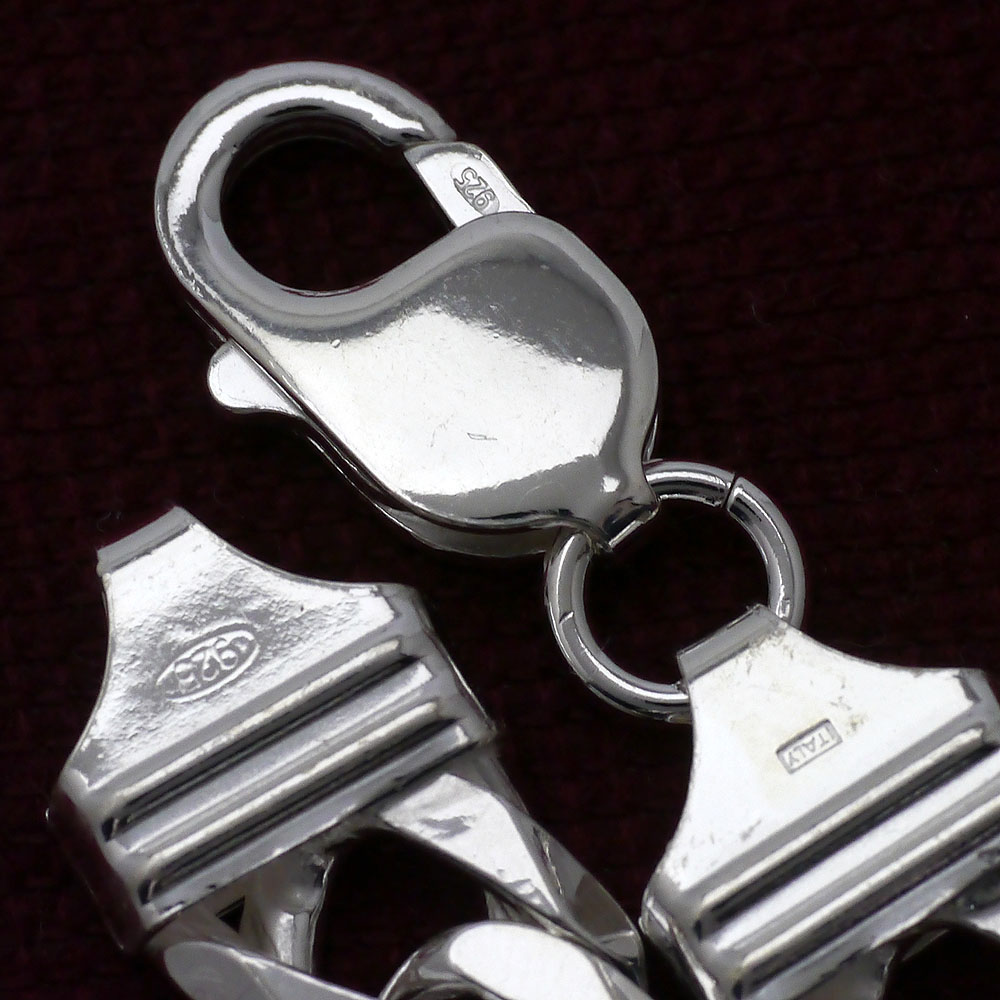 楽天市場】イタリア製 シルバー925 ダブル喜平ネックレス メンズ c6