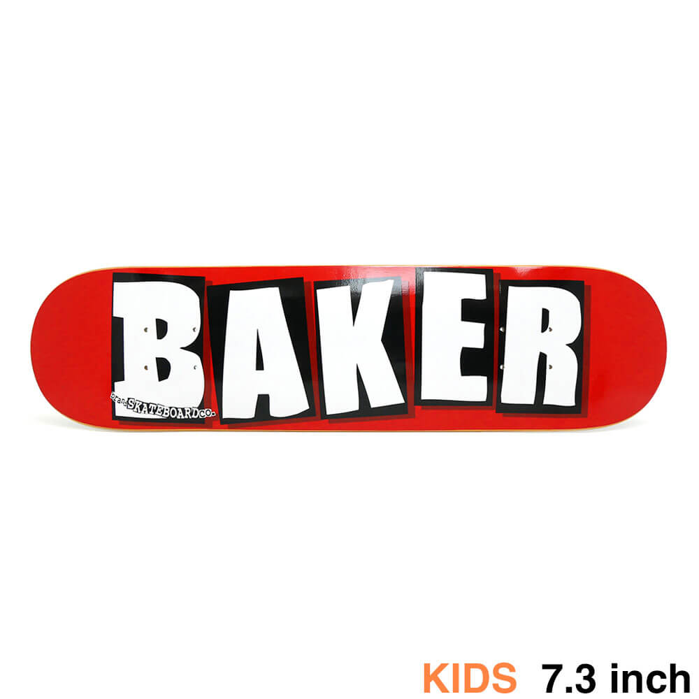 楽天市場】BAKER DECK ベイカー デッキ（子供用） TEAM BRAND LOGO RED