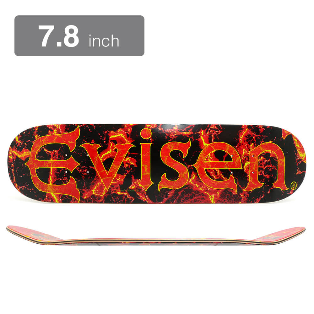 楽天市場】EVISEN DECK エビセン デッキ TEAM EVI-LOGO MAGMA 7.8