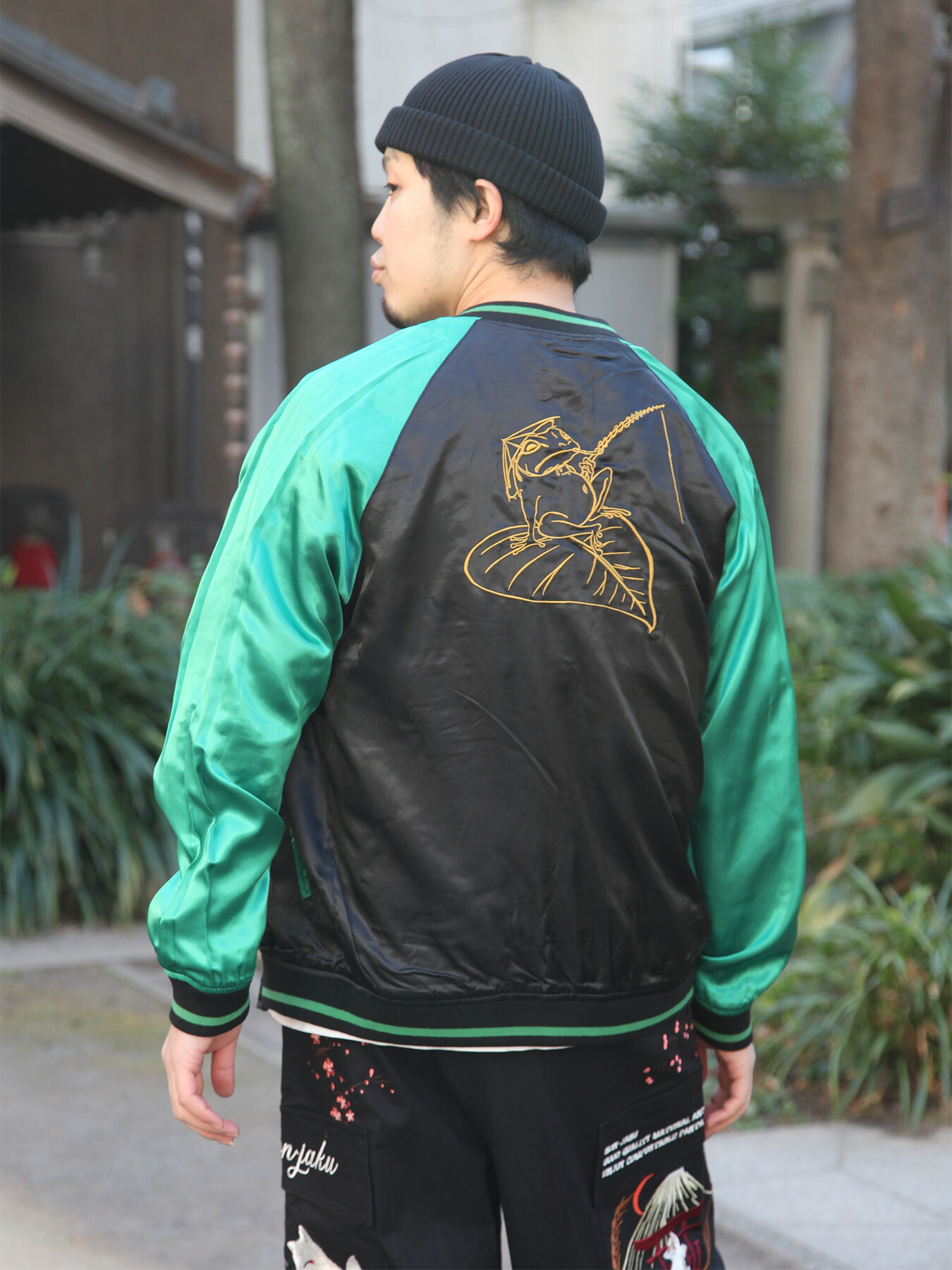 楽天市場】＜送料無料＞【参丸一】“親父蛙ベロベロ” 総刺繍