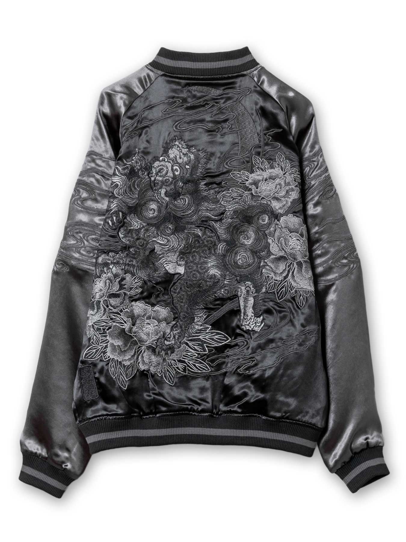 楽天市場】＜送料無料＞【絡繰魂・漆】漆ノ 唐獅子 牡丹 総刺繍