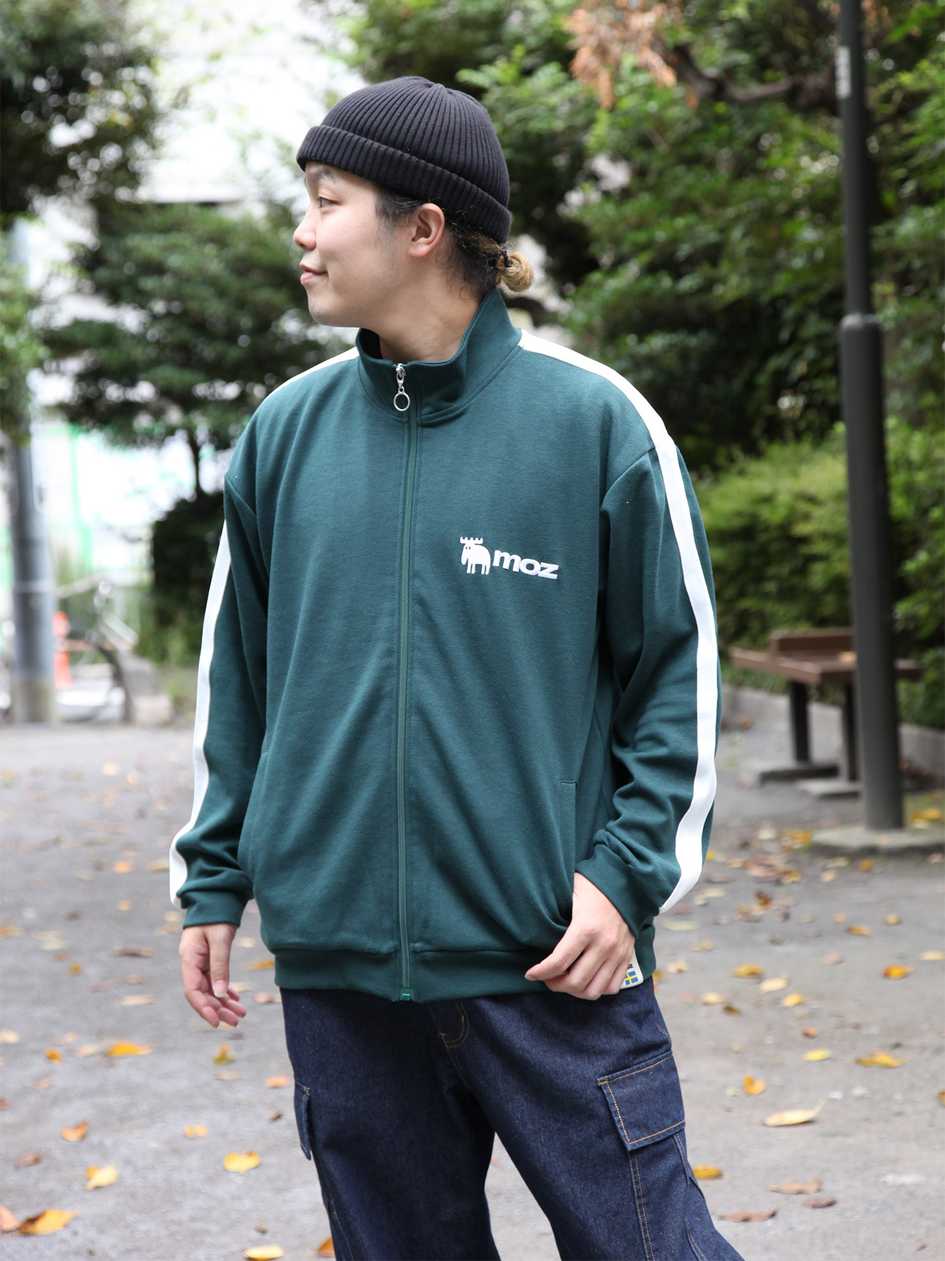 楽天市場】【moz】エルク刺繍入りダンボールトラックジャケット｜ 和柄