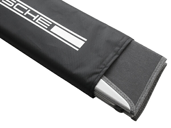 楽天市場】USポルシェ純正 専用設計 PORSCHE ロゴ入 サンシェード 吸盤