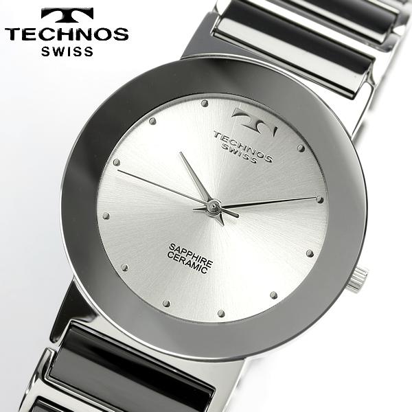 楽天市場】TECHNOS テクノス メンズ セラミック サファイアガラス