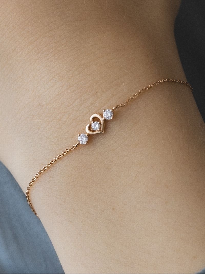 楽天市場】K10ピンクゴールド ブレスレット Canal 4℃ カナルヨンドシー