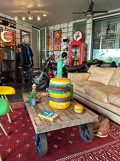 楽天市場】ハンバーガー スツール イースね アメリカン雑貨 アメリカ