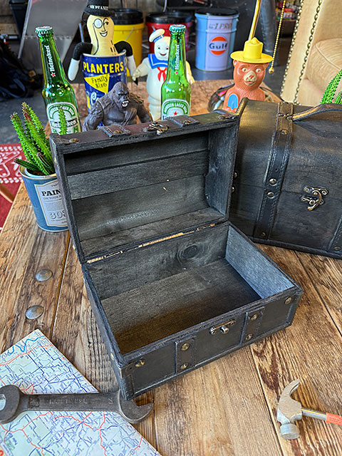 楽天市場】海賊宝箱 アンティークトランクケース 2個セット