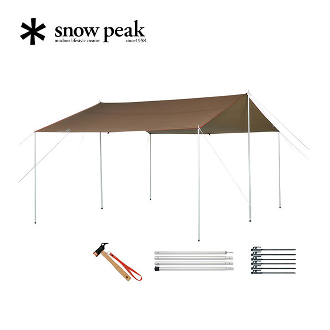 楽天市場】【SALE 50%OFF】スノーピーク HDタープ シールド レクタ（M