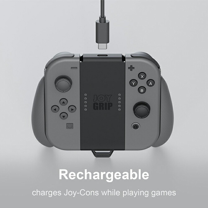 楽天市場】Skull & Co. JoyGrip Rechargeable Joy-Con Grip 充電式 Joy