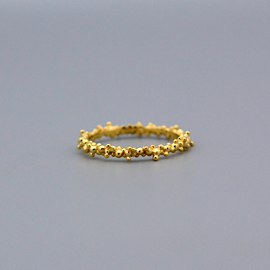 楽天市場】グレインズフルエタニティーボールリングホワイトゴールド