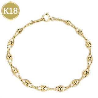 楽天市場】K18カットボールチェーン＆ミラーボール チェーン